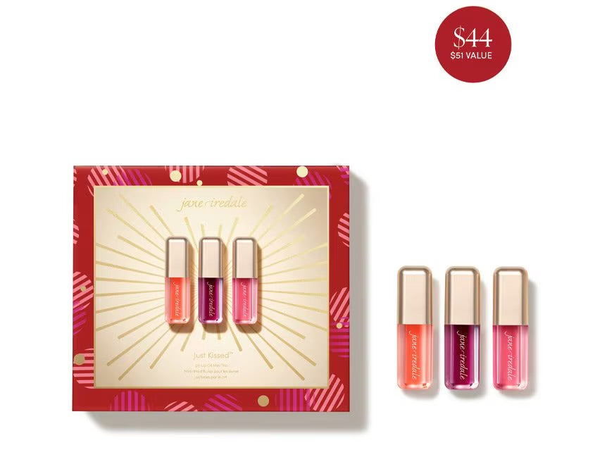 jane iredale Just Kissed pH Lip Oil Mini Trio - Limited Edition