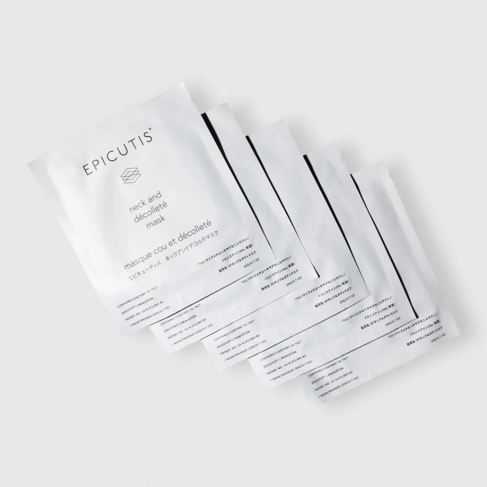 Epicutis Lipid Recovery Mask for Neck & Décolleté (5-Pack)